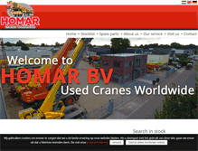 Tablet Screenshot of homar.nl